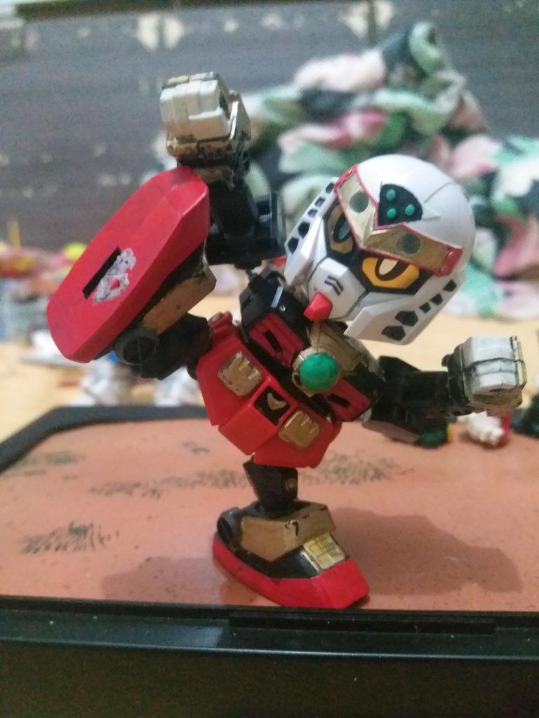 BB戦士No.267　烈火武者頑駄無 （邪道可動）–3枚目/制作者：LUNLUN（邪道可動）