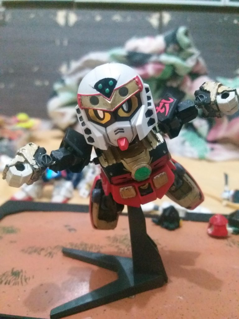 BB戦士No.267　烈火武者頑駄無 （邪道可動）–5枚目/制作者：LUNLUN（邪道可動）