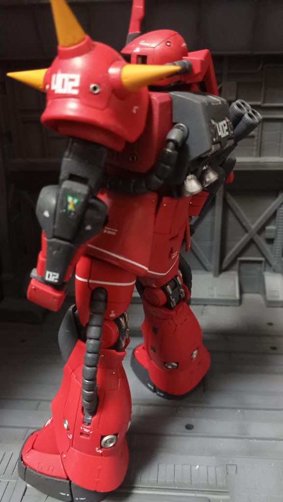 MS-06Sジョニー·ライデン専用ザク–5枚目/制作者：みっつ