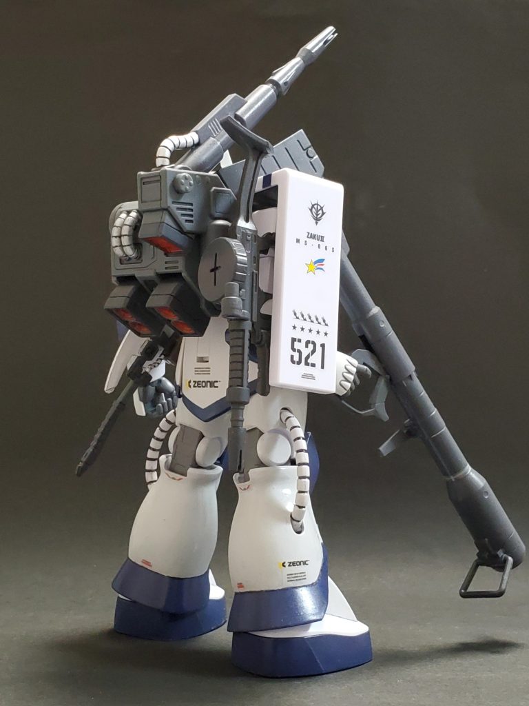 こちらはザクII(SC)時のLiaview～😊✨結構後ろ姿、気に入ってます～🎶