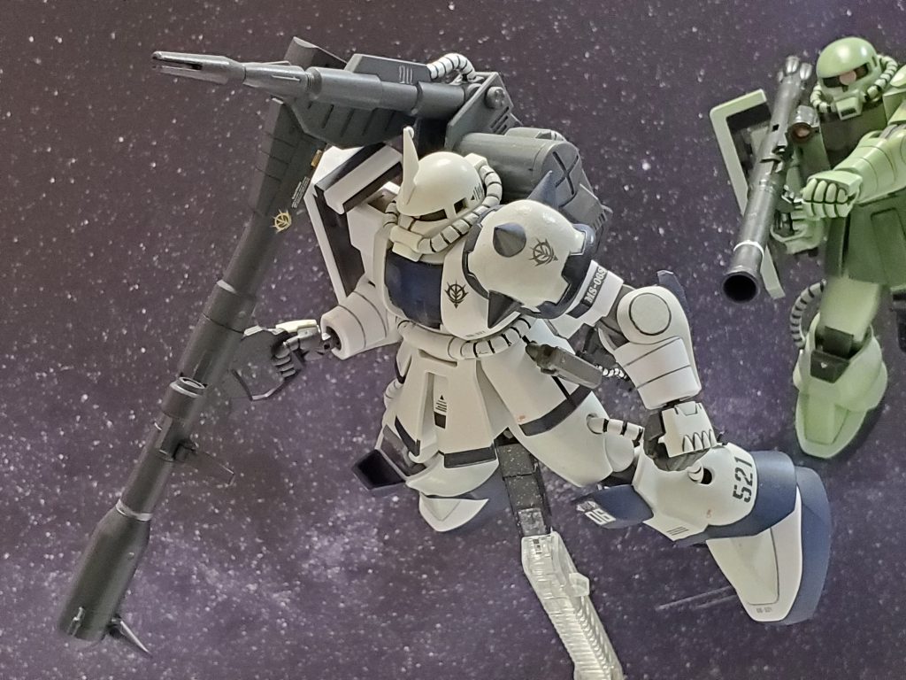 連邦MSとの交戦も増えてきた頃、諜報部よりサイド7宙域で『連邦の白い悪魔👿』と同型のMSが稼働テストを行っているとの情報を入手❗驚異となる前に破壊するべきと考えたドズル中将はソロモン特殊攻撃部隊をテストエリアに差し向けた😎✨