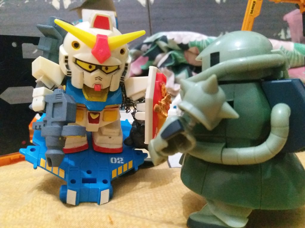 元祖SD　rx-78ガンダム–4枚目/制作者：LUNLUN（邪道可動）