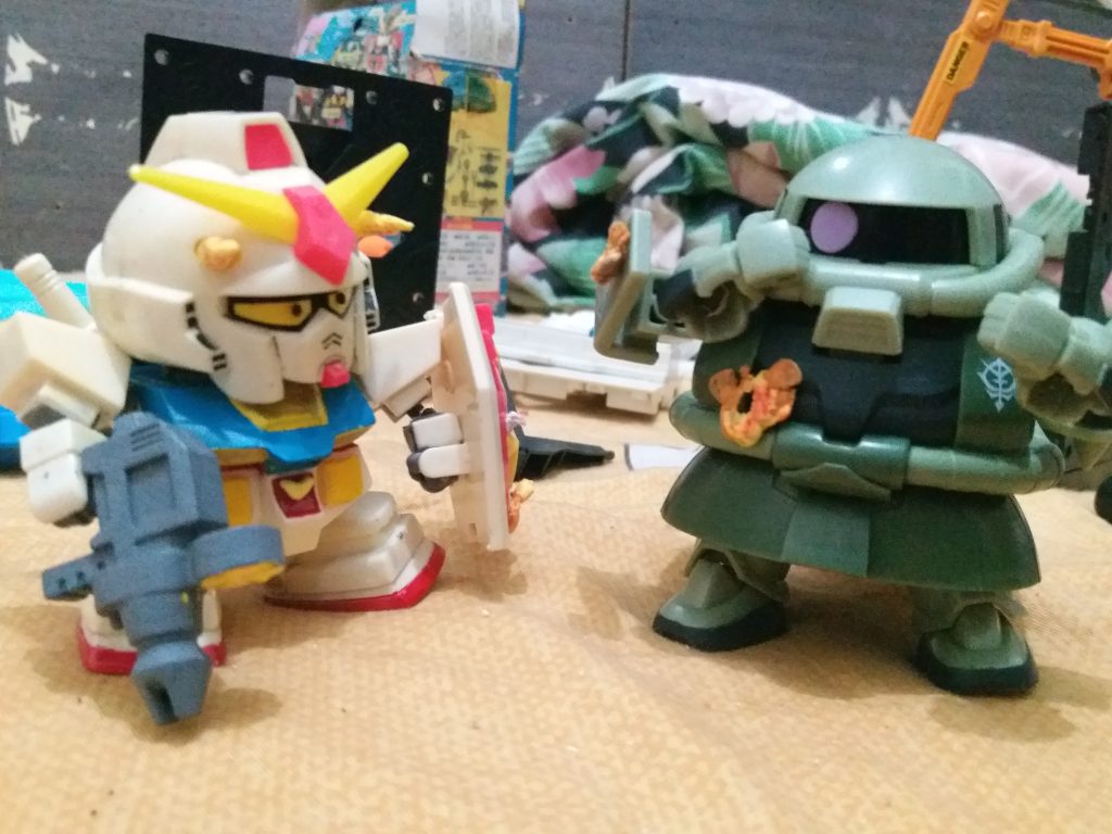 元祖SD　rx-78ガンダム–5枚目/制作者：LUNLUN（邪道可動）