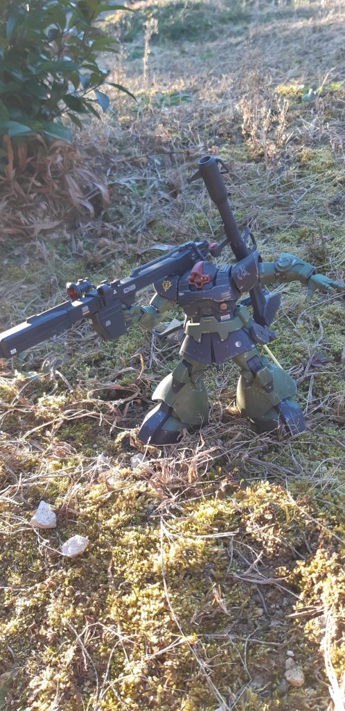 ビーム・バズーカを装備　このゴツさ　たまりません