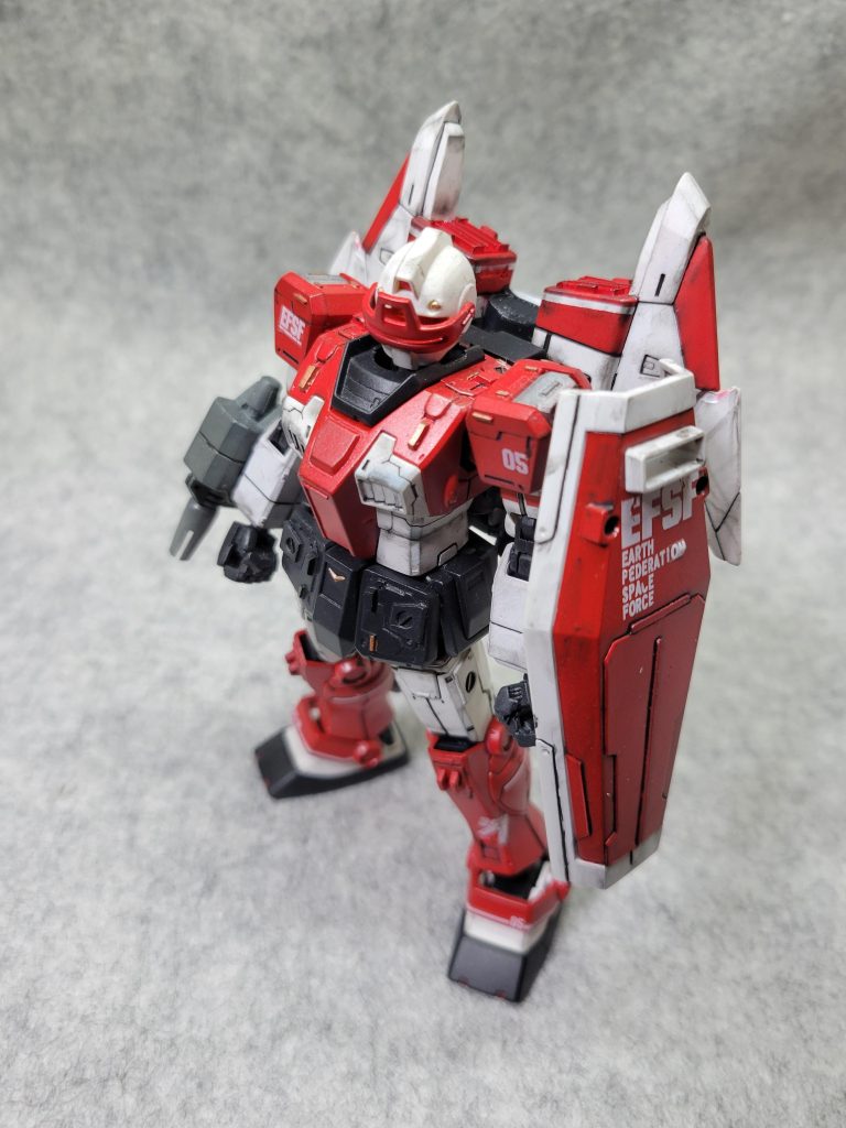 赤のテカテカ具合をもっと抑えるべきだった…