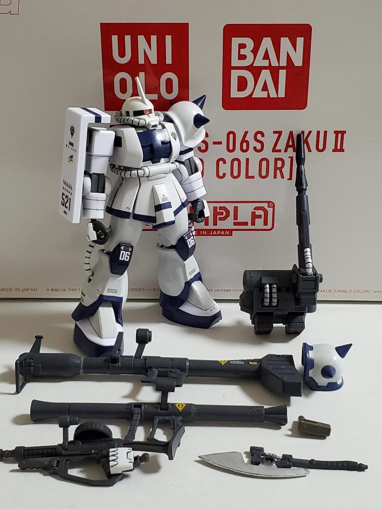 ザクII(S)はノーマル、高機動への換装が出来るように仕上げてます🎵最後はパッケージと共にご挨拶❕今回も長い投稿ご覧下さりありがとうございました～🙇✨