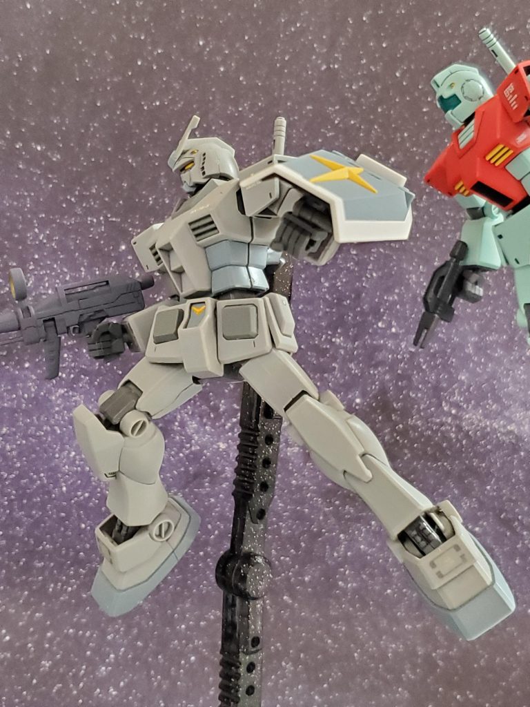 ソロモン特殊攻撃部隊は予定宙域で数機の護衛と共にテスト中と思われるガンダムタイプを発見👀❗戦場に現れる前に破壊するべく攻撃を開始💥