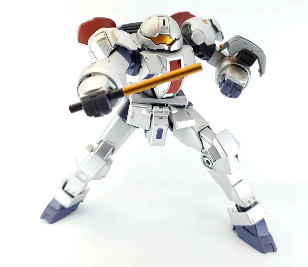 近接武器はヒートスティックだが、本機が格闘戦用にチューンされていることと、お嬢様を守るために訓練された練度の高いパイロットが乗るため、敵からすればかなりの脅威となる。