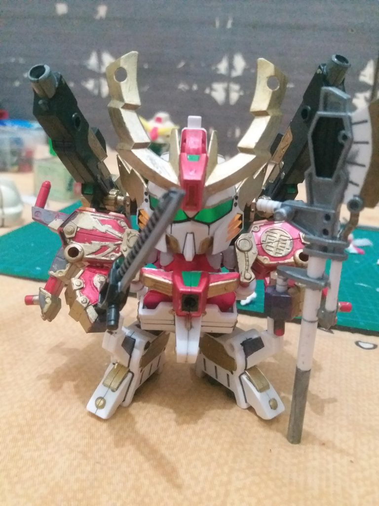 BB戦士No.277　幼年軍師雷丸 （邪道可動）–5枚目/制作者：LUNLUN（邪道可動）