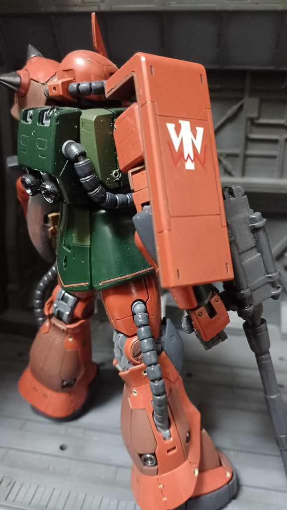 MS06FSガルマ·ザビ専用ザク–4枚目/制作者：みっつ