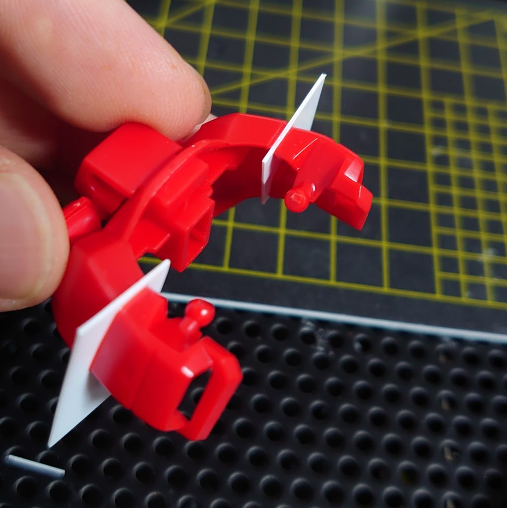 改修：サイドスカートのリアへの一体化原作通りにしました。