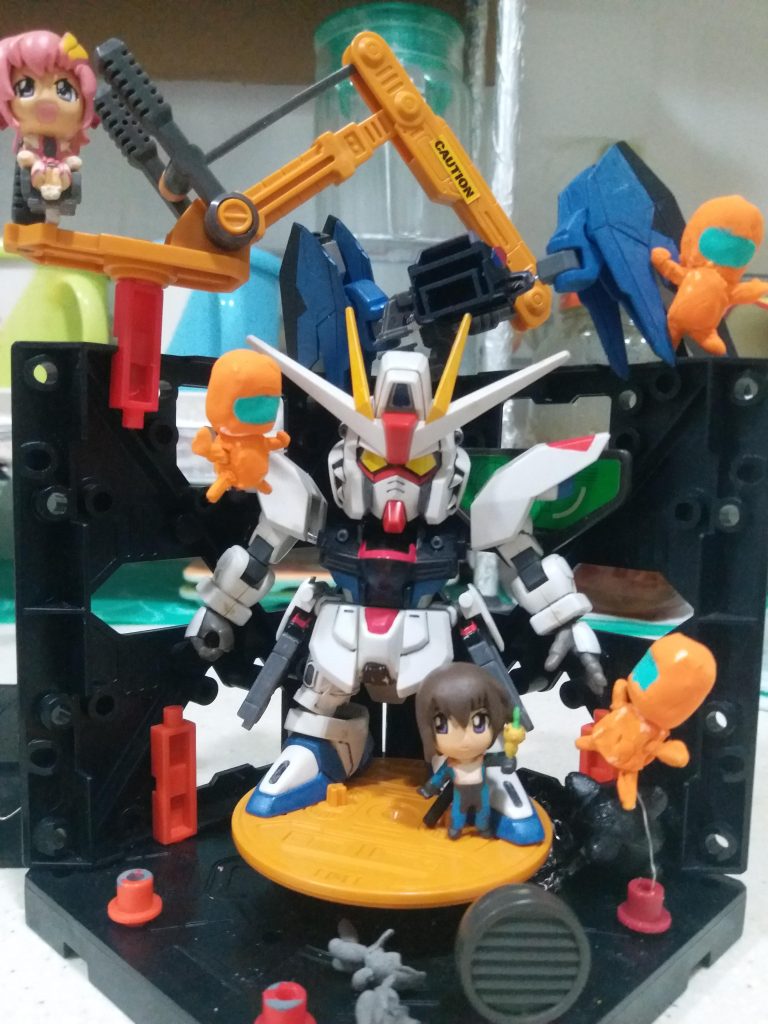 BB戦士No.257　フリーダムガンダム（邪道可動）–2枚目/制作者：LUNLUN（邪道可動）