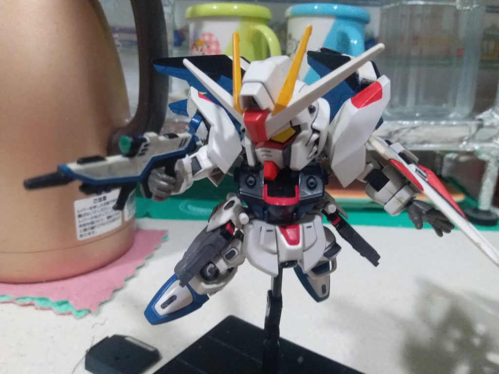 BB戦士No.257　フリーダムガンダム（邪道可動）–5枚目/制作者：LUNLUN（邪道可動）