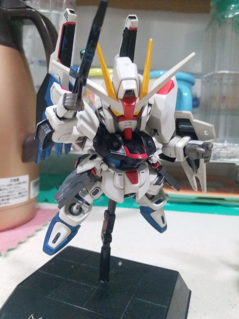 BB戦士No.257　フリーダムガンダム（邪道可動）–6枚目/制作者：LUNLUN（邪道可動）