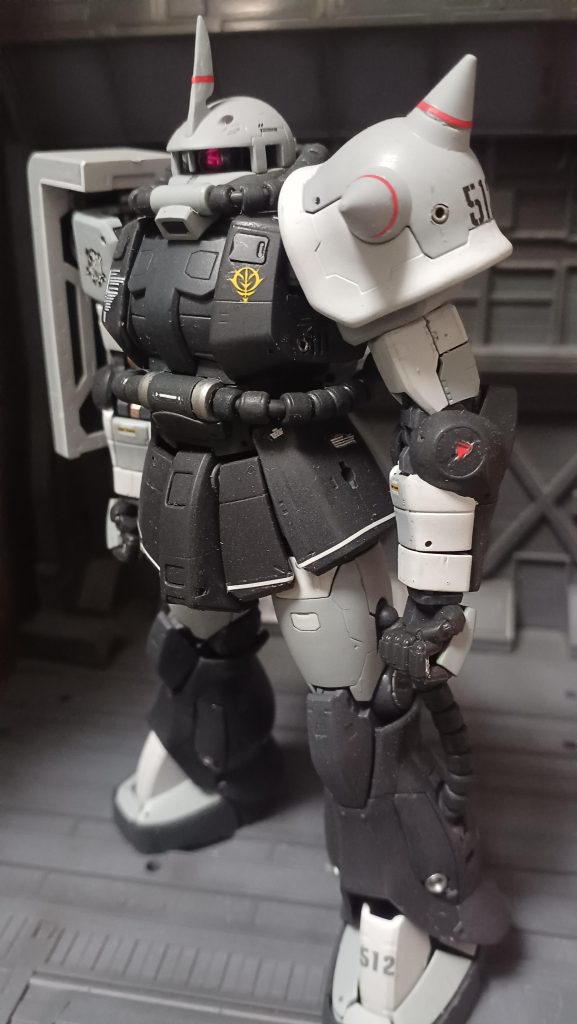 MS06FSエリック·マンスフィールド専用ザク–2枚目/制作者：みっつ