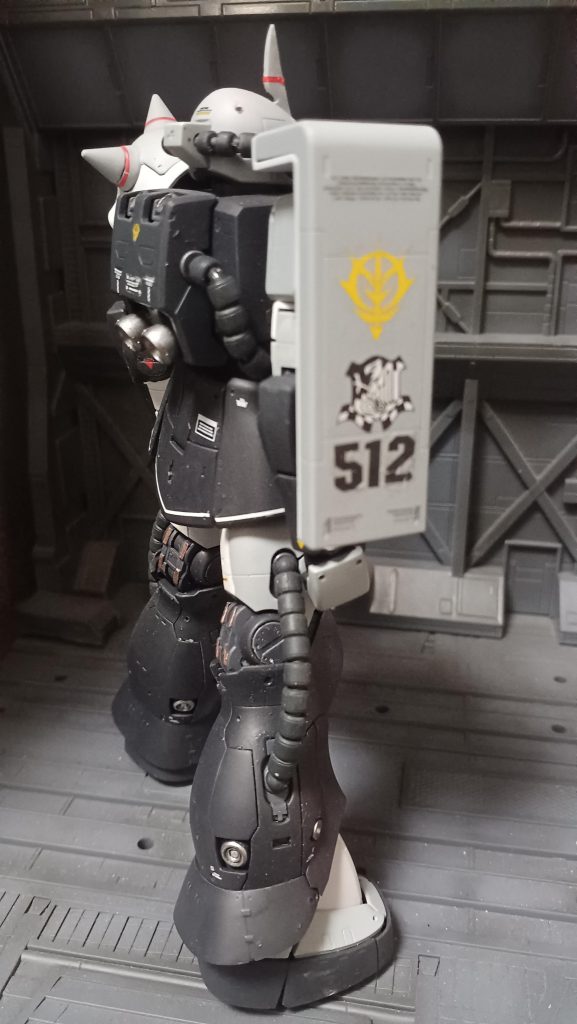 MS06FSエリック·マンスフィールド専用ザク–4枚目/制作者：みっつ