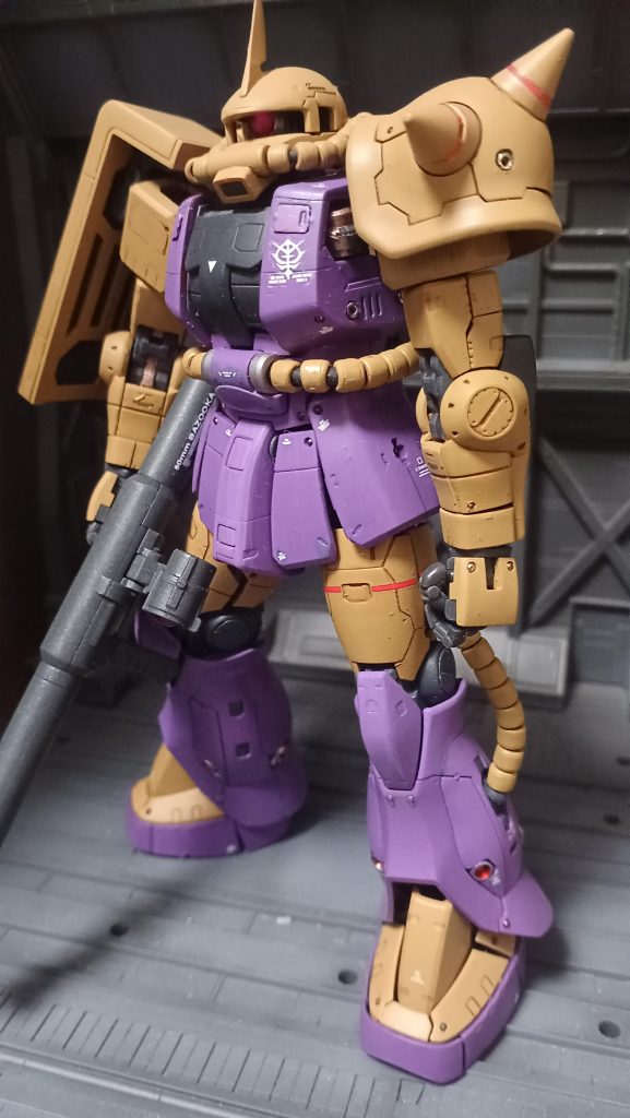 MS-06Sシーマ·ガラハウ専用ザク–2枚目/制作者：みっつ