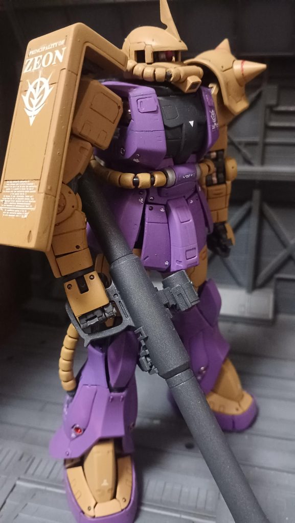 MS-06Sシーマ·ガラハウ専用ザク–3枚目/制作者：みっつ