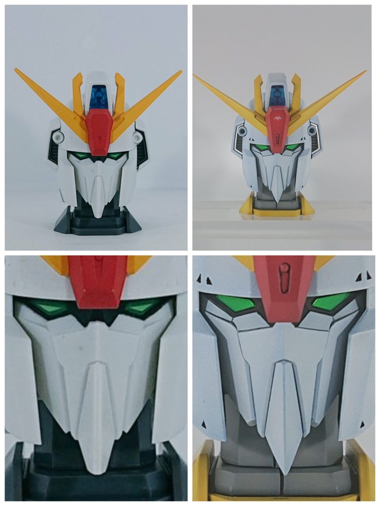 製品との比較です比べて見ると、特にマスク部分は変わっている事がわかる