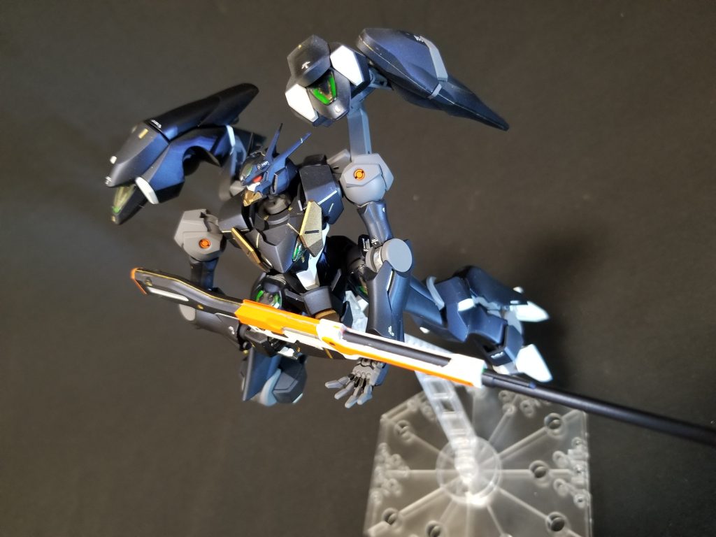 加工はアンテナシャープ化のみ。塗り分けはマスキングエアブラシと筆塗りのハイブリッドです。ビームアルケビュースはがんばりました。