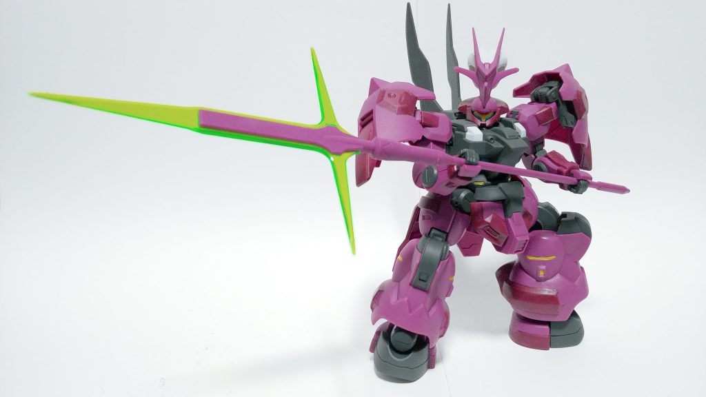 やっぱり箱絵っぽいポーズはやっておきたい。サンライズ立ちは漢のロマン