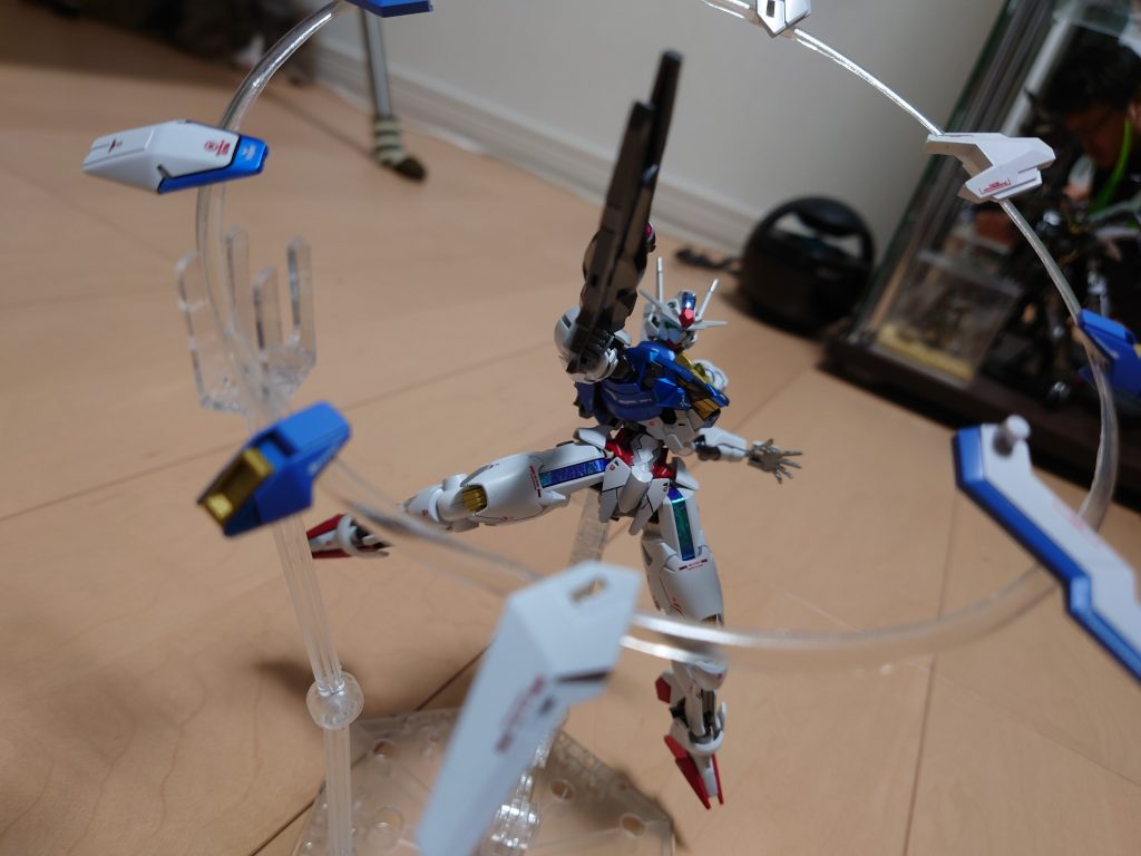 ガンビットの丸い枠はお菓子の蓋の端っこです😂