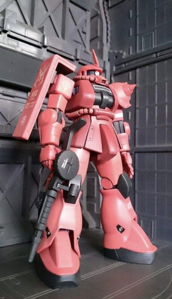 シャアザク–2枚目/制作者：ai_gunpla
