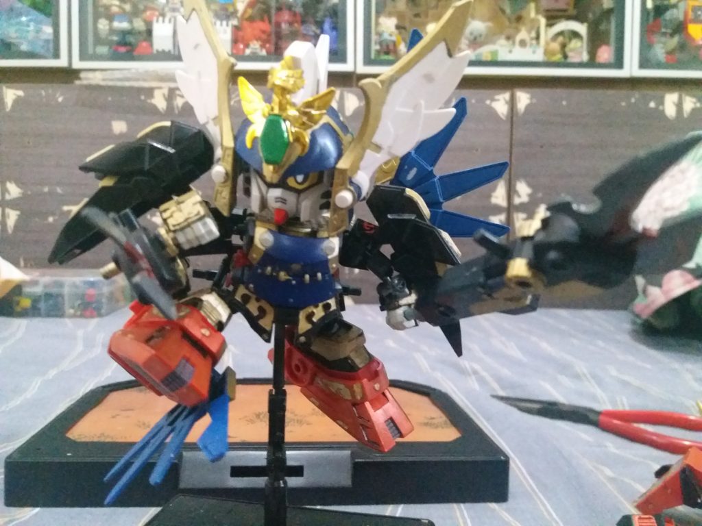 BB戦士 武者烈伝 武化舞可 烈火頑駄無大将軍 （邪道可動）–6枚目/制作者：LUNLUN（邪道可動）