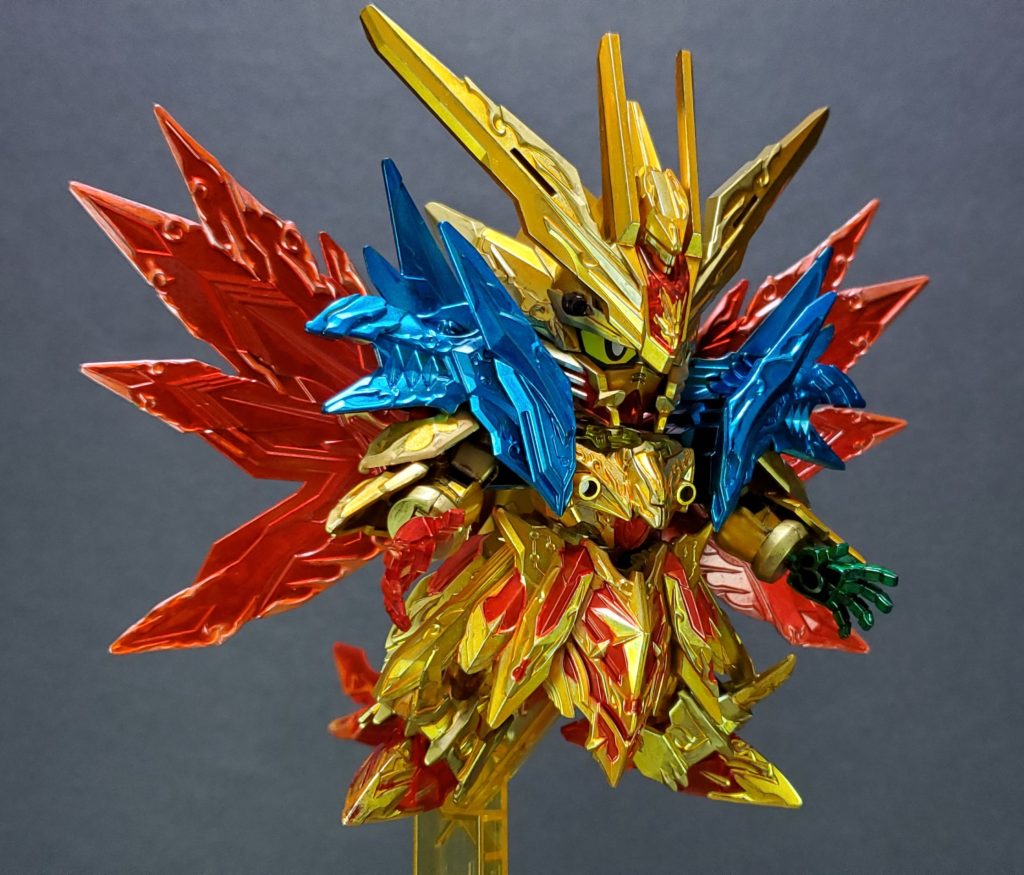 何枚か。このキットに名称を与えるならスペリオルストライク フリーダムドラゴン ソーラレイカーカラーでしょうか。長いですね笑 