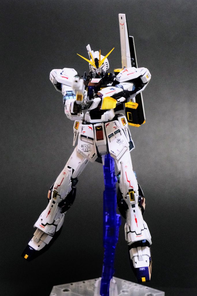 RG νガンダム チタニウムフィニッシュ–5枚目/制作者：HayaRingo
