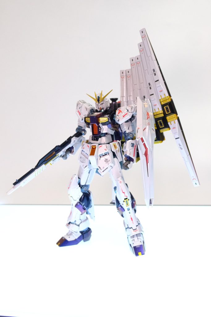 RG νガンダム チタニウムフィニッシュ–3枚目/制作者：HayaRingo