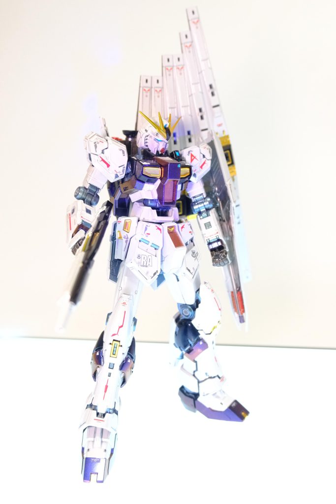 RG νガンダム チタニウムフィニッシュ–4枚目/制作者：HayaRingo