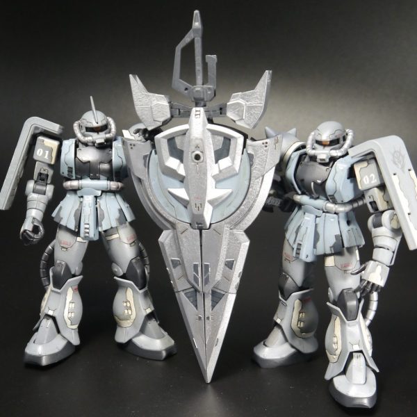 HGザクII +量産型ジオニックソード