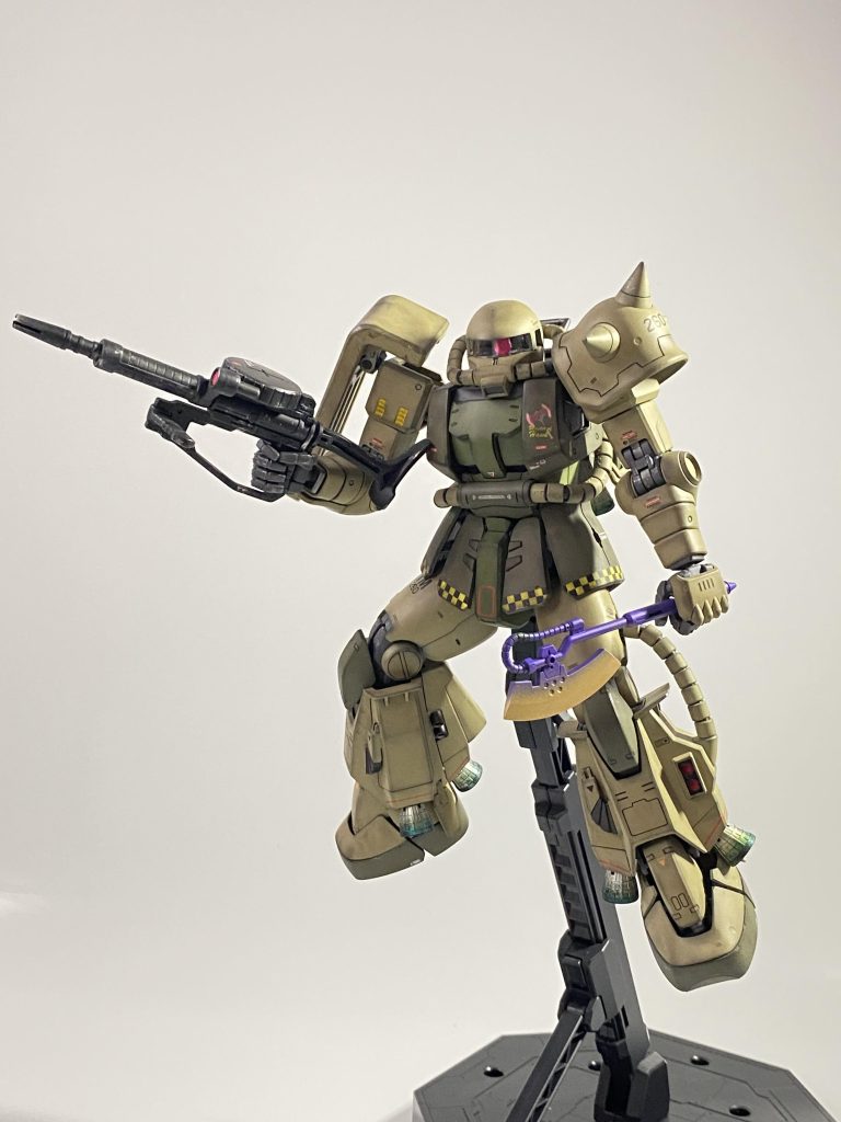 ブレニフ・オグス専用ザクII–4枚目/制作者:KiFaran