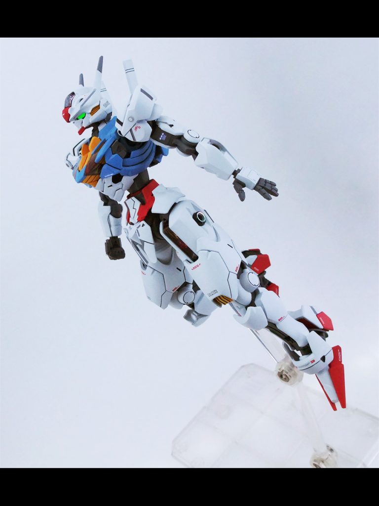 OPのスレッタと並走するシーンぽくスイーッ(*‘∀‘)