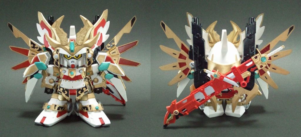 大砲の位置は背中の方がしっくりくる気がして移動しました。烈火刀も腰の後ろに配置。なんとなくサブウェポンが腰の後ろにあるのが好きです。ダイの剣入手以降のパプニカのナイフ的な。