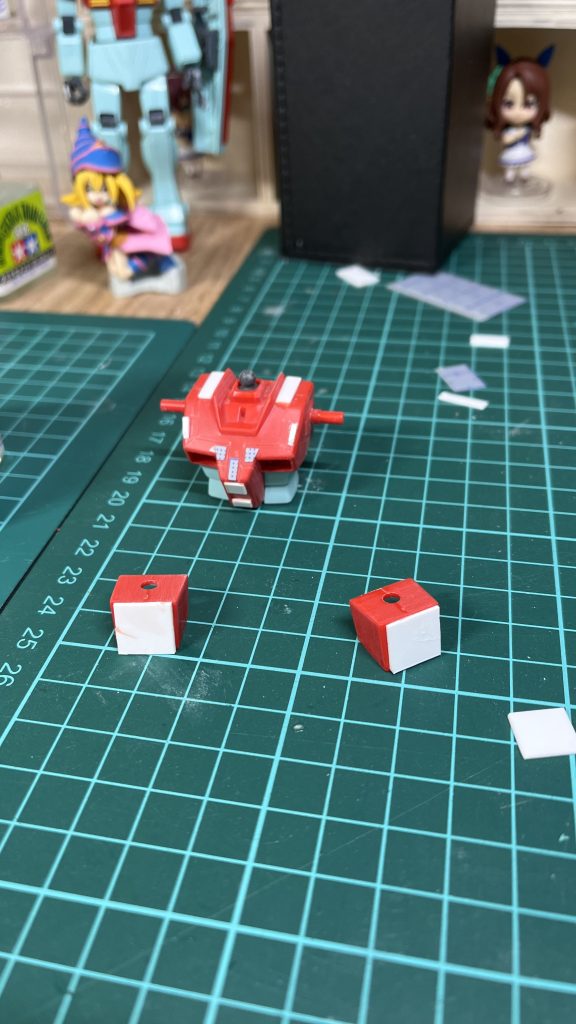 プラ板ディテール