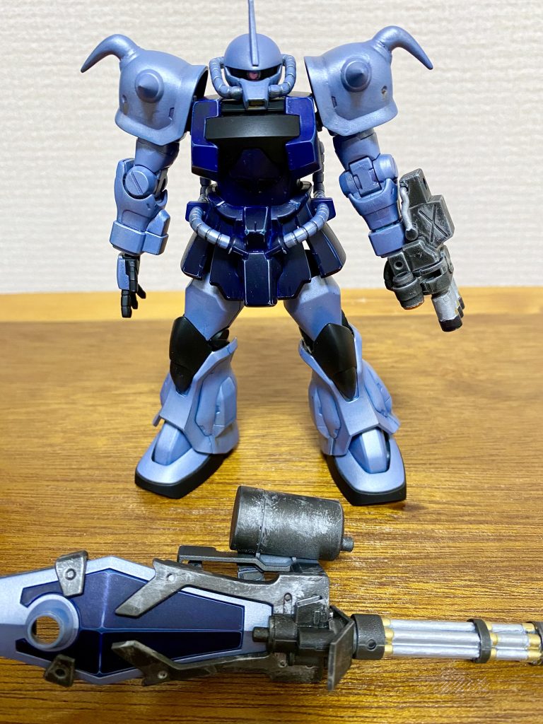 HGUC117 グフカスタム–2枚目/制作者：こっちゃんパパ