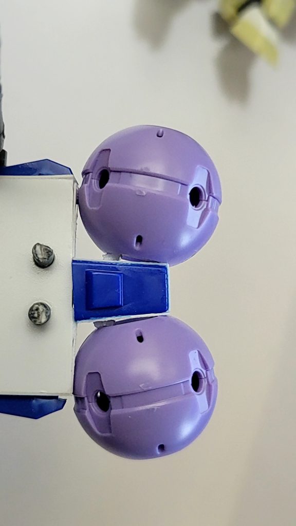 プラバンで塞いだりしてべギルベウのポットを取り付け