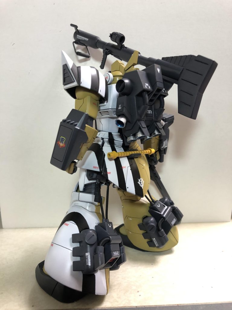 ザクバズーカ改造ジャイアントバズーカビームライフルはロングライフル化