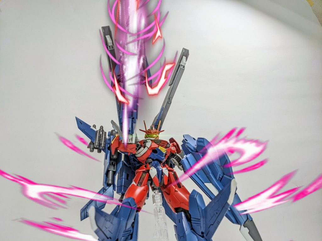 真刀カムイのポーズを　デカいです　デカすぎます　撮影するのが大変でした(^o^;でもカッコイイ👍カッコイイからいいんです👍