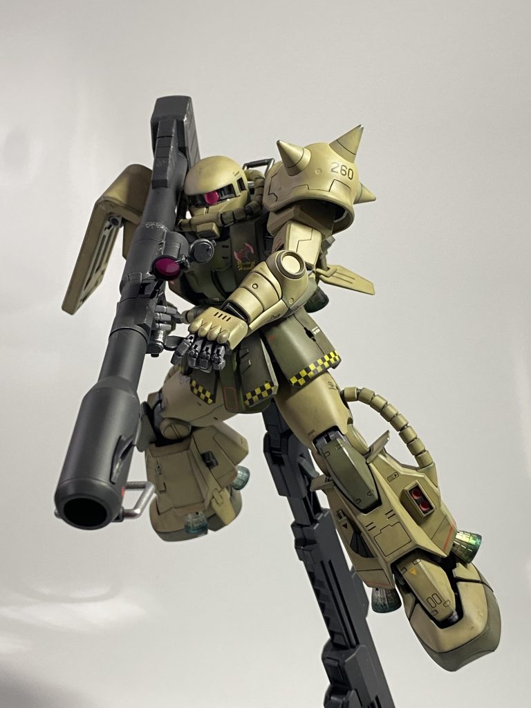 ブレニフ・オグス専用ザクII–3枚目/制作者:KiFaran