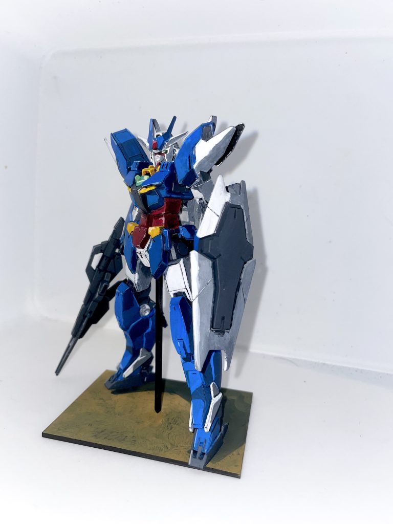 HG アースリィガンダム アクリル ガッシュ全塗装–4枚目/制作者：NbHaruto