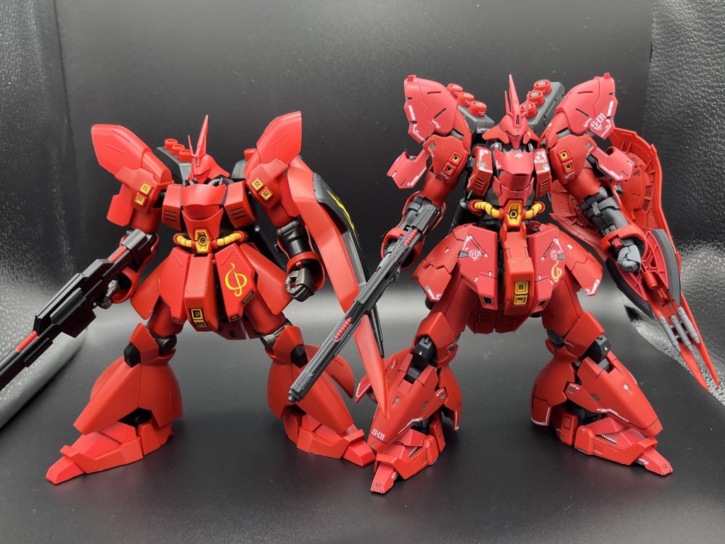 HGUCとの比較。違いすぎる…