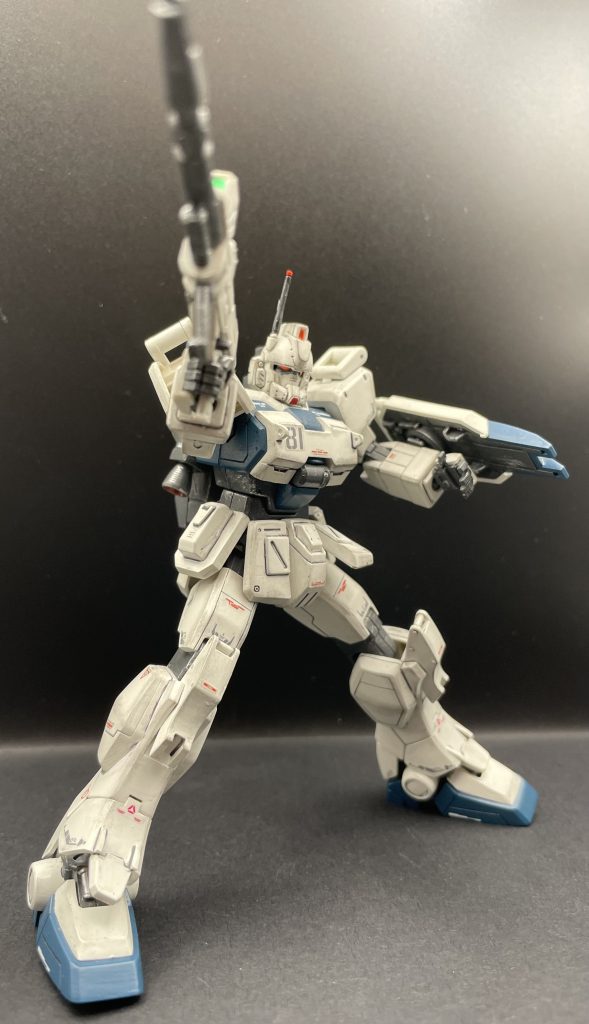 ビームライフル構え