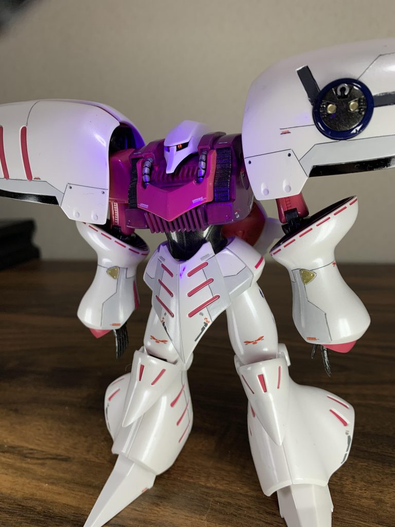 やっと念願のキュベレイが手に入って作成できました^ ^もう一体手に入ったので次は全身バチバチにディテール入れて作成しようと思います!