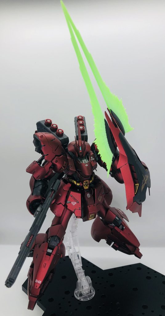 シナンジュ用のビームエフェクトが付属していたのでコレができます(笑)