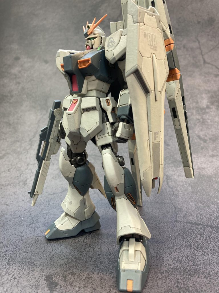 クリアコートを吹きすぎてエッジが死んでしまいました。表面も柚子皮ですね。。