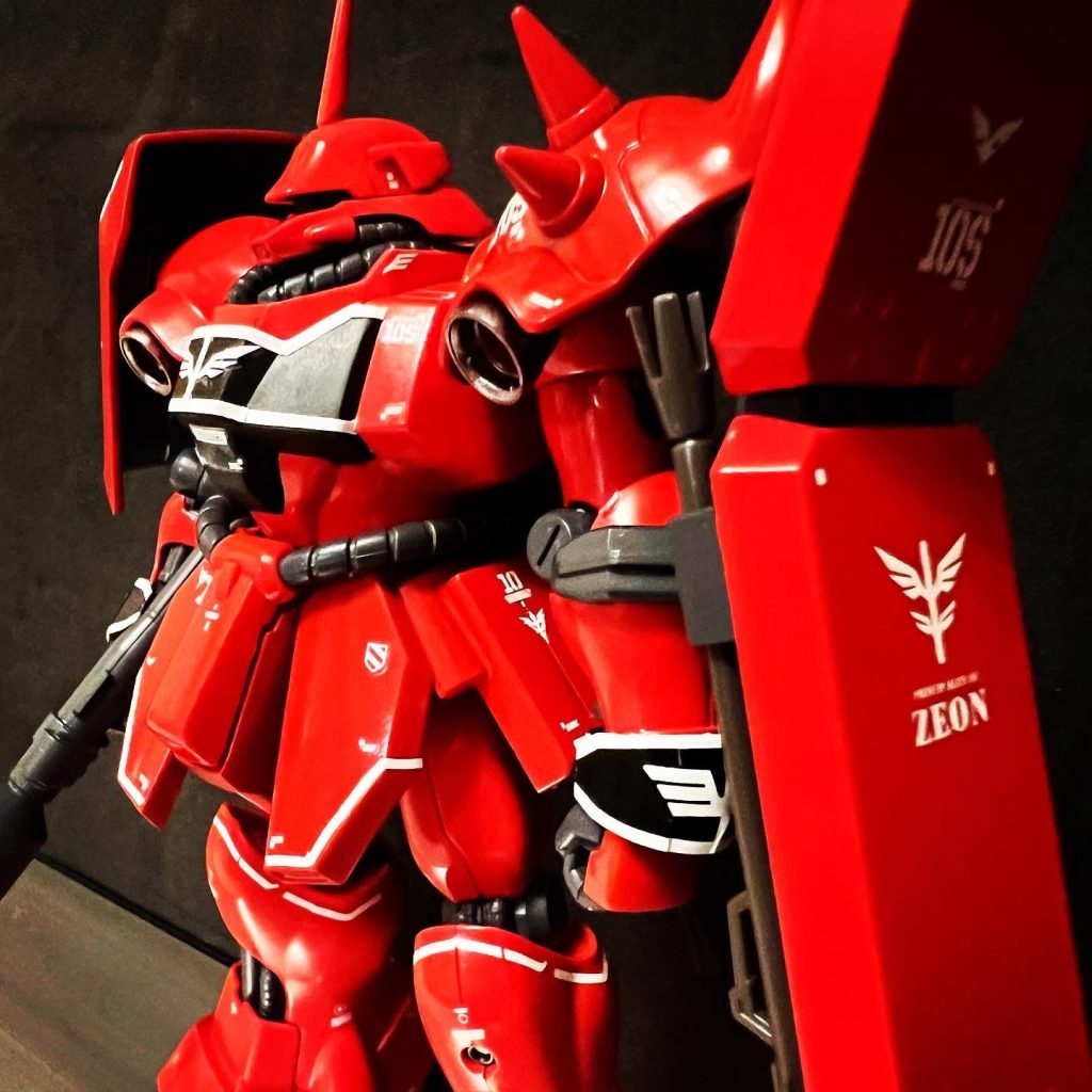 HG ギラドーガ フルフロンタル 専用機｜uni_corn_gさんのガンプラ