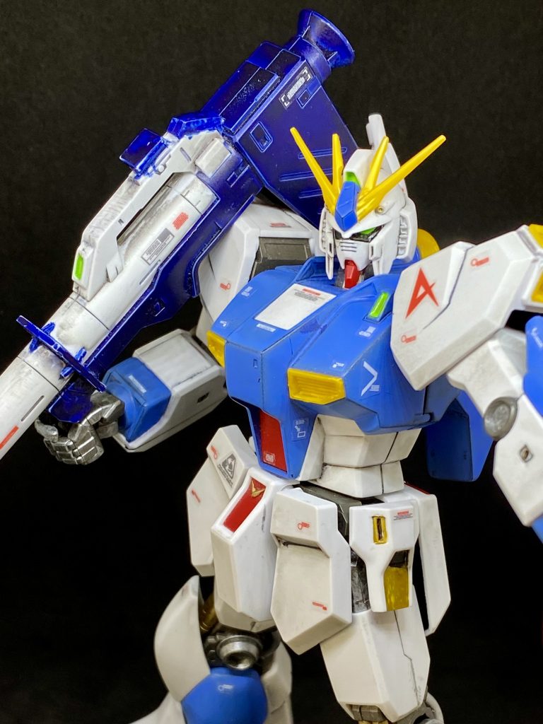 HGUC086 νガンダム–3枚目/制作者：こっちゃんパパ